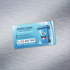 Berufliche Reinigungsdienste Magnetische Visitenkarte