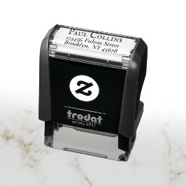 Berufliche Rücksendeadresse Permastempel