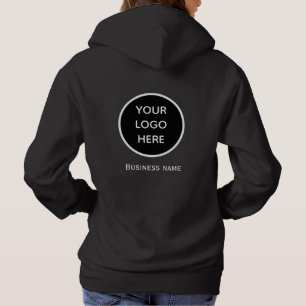 Berufliche Schwarz-modern, einfach Hoodie