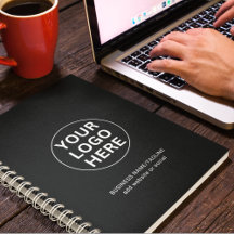 Berufliche Schwarz/Weiß-Firmenlogos und -Texte