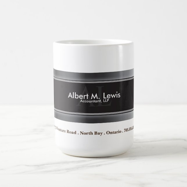 Berufliche silberne tasse (Mittel)