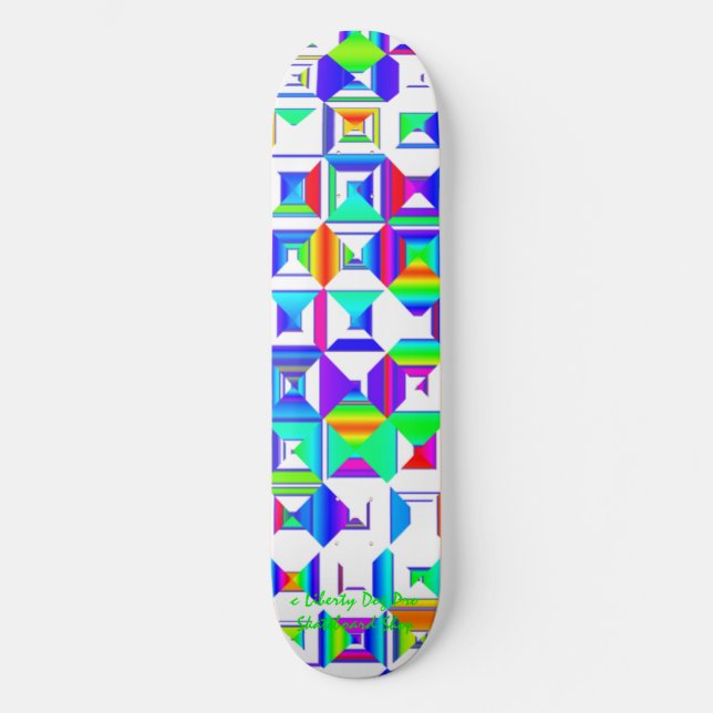 BERUFLICHE SKATEBOARDS - RAINBOW-PLÄTZE - KRASS (Vorderseite)