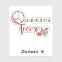 Berufliche Therapie Spaß Frieden Zeichen Bloral