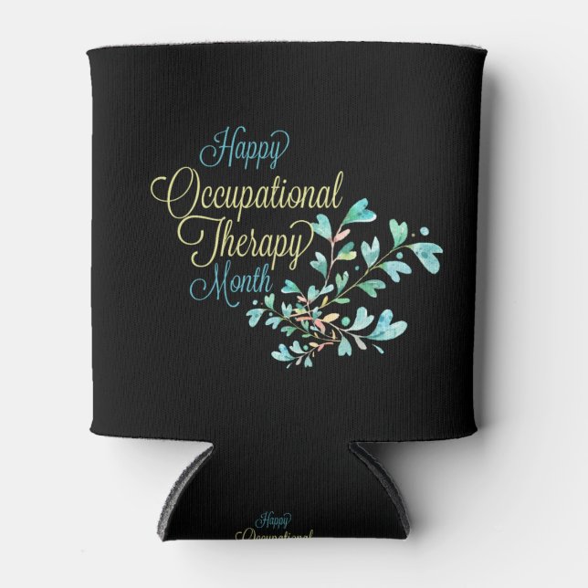 Berufliche TherapieMonatsgeschenk Dosenkühler (Vorderseite)