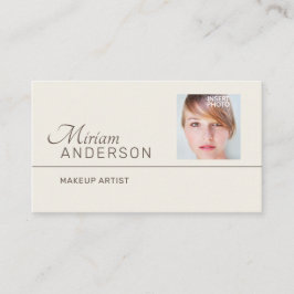 Berufliche UNISEX (FOTO EINFÜGEN) - Visitenkarte