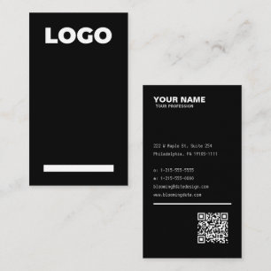 Berufliche Visitenkarte für Unternehmer (Rechnung)