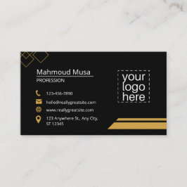 Berufliche Visitenkarten für Englisch und Arabisch Visitenkarte