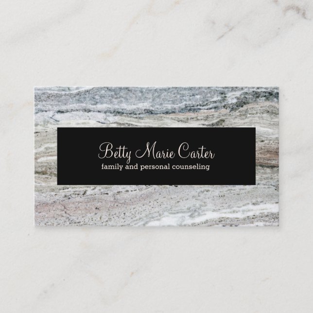 Berufliche Visitenkarten für psychische Gesundheit Visitenkarte (Vorderseite)