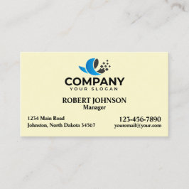 Berufliche Visitenkarten mit Ihrem Logo Visitenkarte