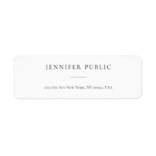 Berufliche Vorlage Modernes, einfaches Design Eleg