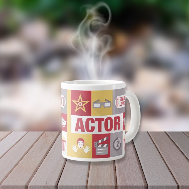 Beruflicher Akteur Iconic entwickelt Jumbo-Tasse (Von Creator hochgeladen)
