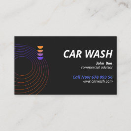 Beruflicher Autounfall und Detaillierung - Druckab Visitenkarte