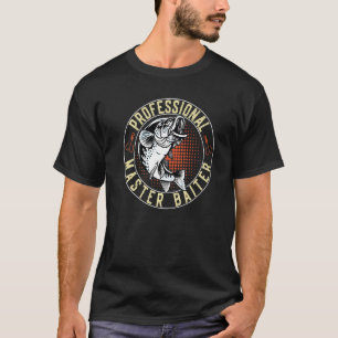 Beruflicher Bass-Bass-Fangwitz für D T-Shirt