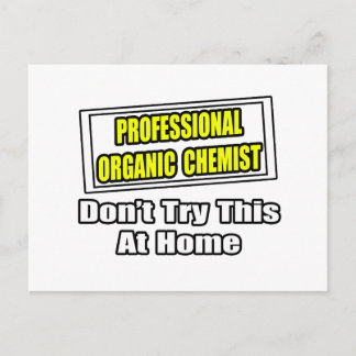 Beruflicher Bio Chemist...Joke Postkarte