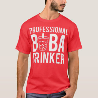 Beruflicher Boba Drinker Bubble Tea 1570 T-Shirt