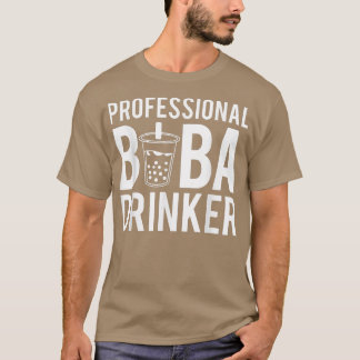 Beruflicher Boba Drinker Bubble Tea 1572 T-Shirt