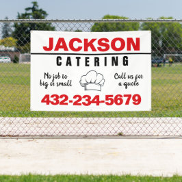 Beruflicher Catering Banner