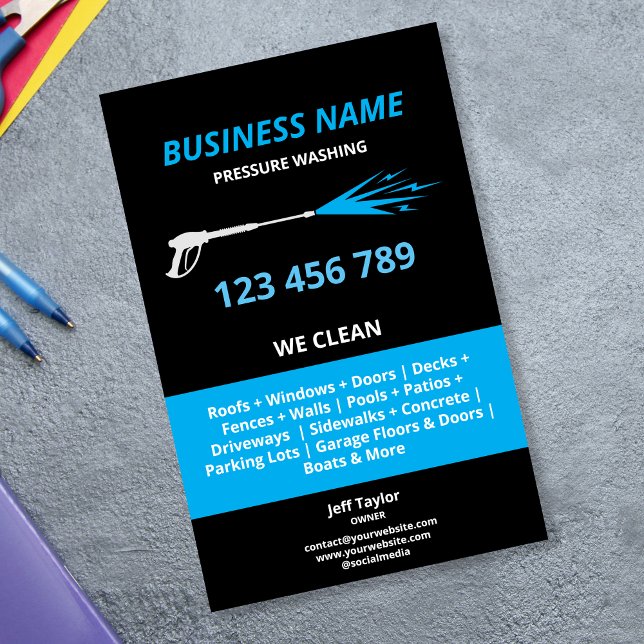 Beruflicher Druck Power waschen Waschmaschine Flyer (Von Creator hochgeladen)