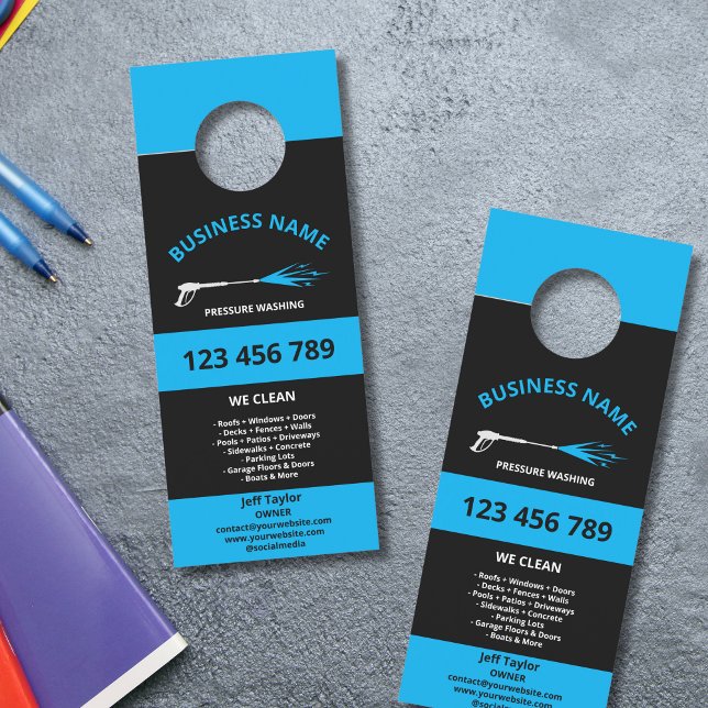 Beruflicher Druck Power waschen Waschmaschine Türanhänger (Von Creator hochgeladen)