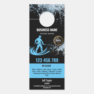 Beruflicher Druck Power waschen Waschtisch Dach Türanhänger