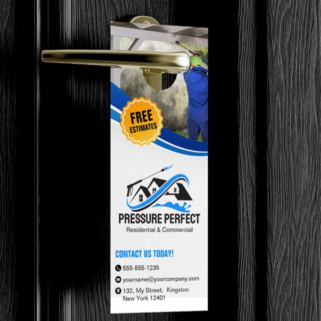 Beruflicher Druck Waschen und Reinigung von Powern Türanhänger (Von Creator hochgeladen)