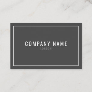 beruflicher dünner weißer Rand Visitenkarte