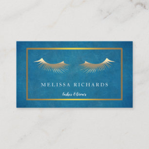 Beruflicher Eyelashes-Make-upkünstler Visitenkarte
