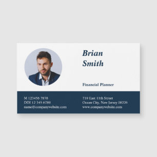 Beruflicher Finanzplaner BusinessCard-Magnet Magnetkarte