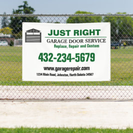 Beruflicher Garagenservice Banner
