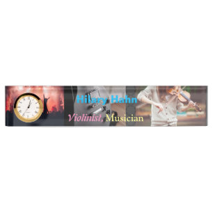 Beruflicher Geigerspieler Namensplakette