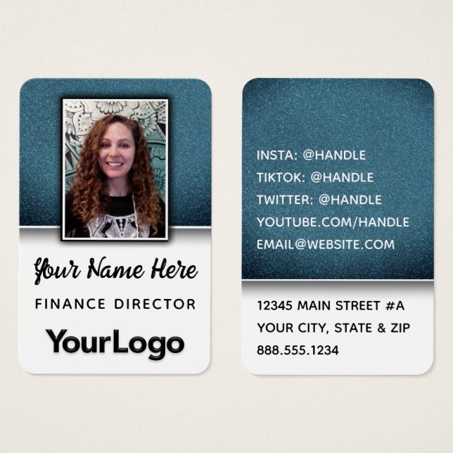 Beruflicher Glitzer Professor für Vorschullehrer (Vorne & Hinten)