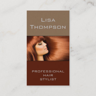 Beruflicher Haar-Stylist/Schönheits-Salon-Karte Visitenkarte
