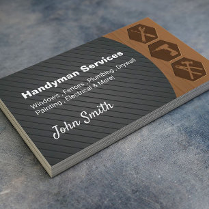 Beruflicher Handymanbau Visitenkarte