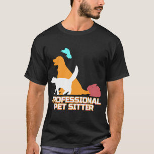 Beruflicher Heimtier-Sitter - Hundewalker T-Shirt