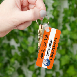 Beruflicher Hundebau Schlüsselanhänger