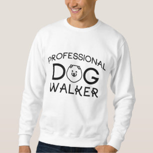 Beruflicher Hundeschwalker Niedlicher Welpenpferd Sweatshirt