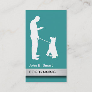 Beruflicher Hundetrainer Visitenkarte