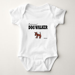 Beruflicher Hundewanderer Baby Strampler