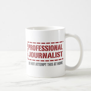 Beruflicher Journalist Tasse