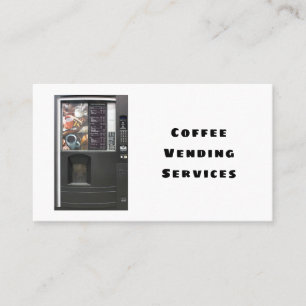 Beruflicher Kaffeemaschinenservice Visitenkarte