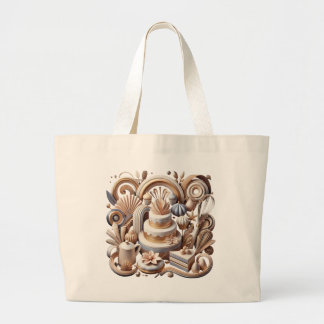 Beruflicher Konditorei-Koch Jumbo Stoffbeutel