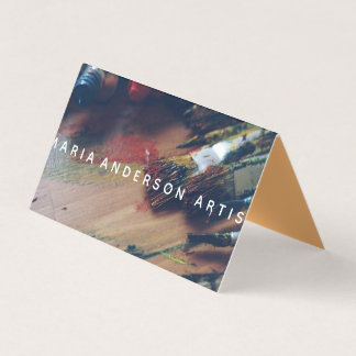 Beruflicher Künstler Visitenkarten