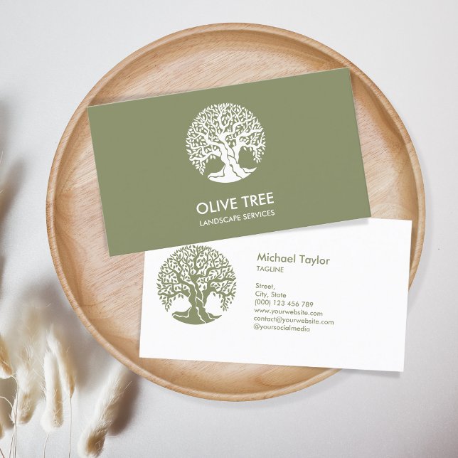 beruflicher Landschaftsschutz und Rasenpflege Visitenkarte (Von Creator hochgeladen)