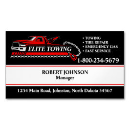 Beruflicher LKW-Dienst Magnetische Visitenkarte