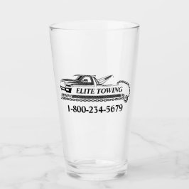 Beruflicher LKW-Service Personalisiert Glas