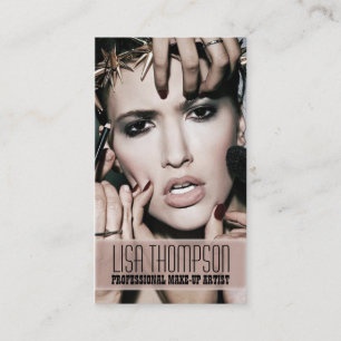 Beruflicher Make-upkünstler/Make-upvorbildliches Visitenkarte