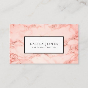 Beruflicher Marmor Visitenkarte