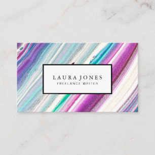 Beruflicher Marmor Visitenkarte