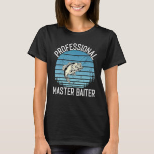 Beruflicher Master Baiter Bass Fishing Vater Gran T-Shirt