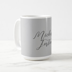 Beruflicher minimalistischer moderner Handschrifte Kaffeetasse